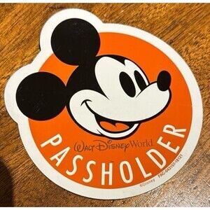 Walt disney world mickey Passholder Magnet